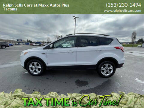 2016 Ford Escape for sale at Ralph Sells Cars at Maxx Autos Plus Tacoma in Tacoma WA