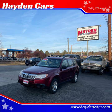 2012 Subaru Forester for sale at Hayden Cars in Coeur D Alene ID