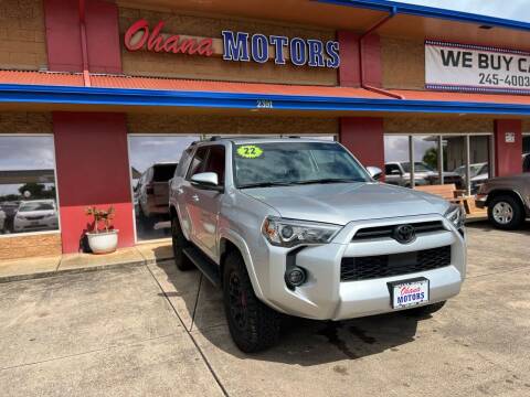 2022 Toyota 4Runner for sale at Ohana Motors - Lifted Vehicles in Lihue HI