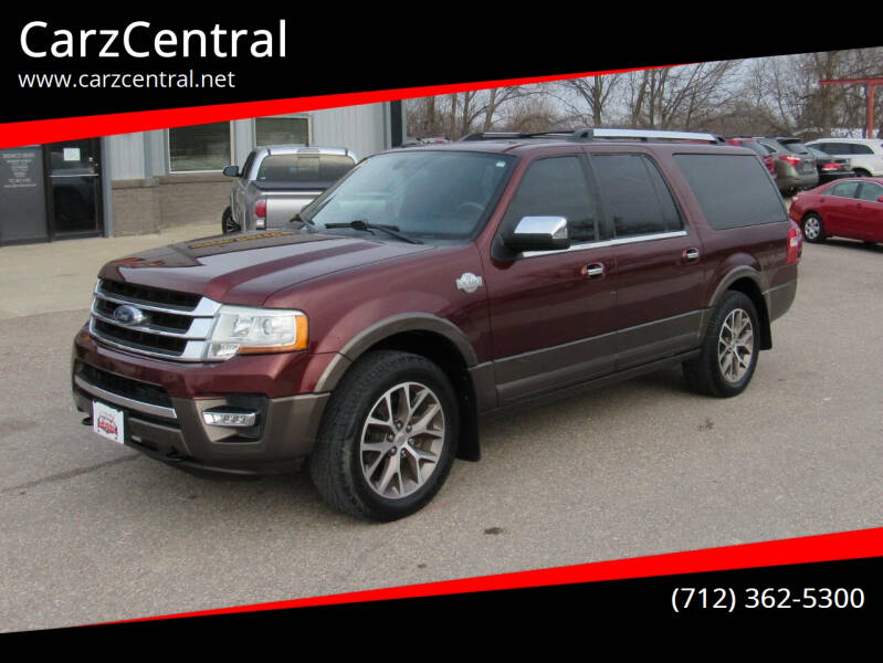 2016 Ford Expedition EL for sale at CarzCentral in Estherville IA