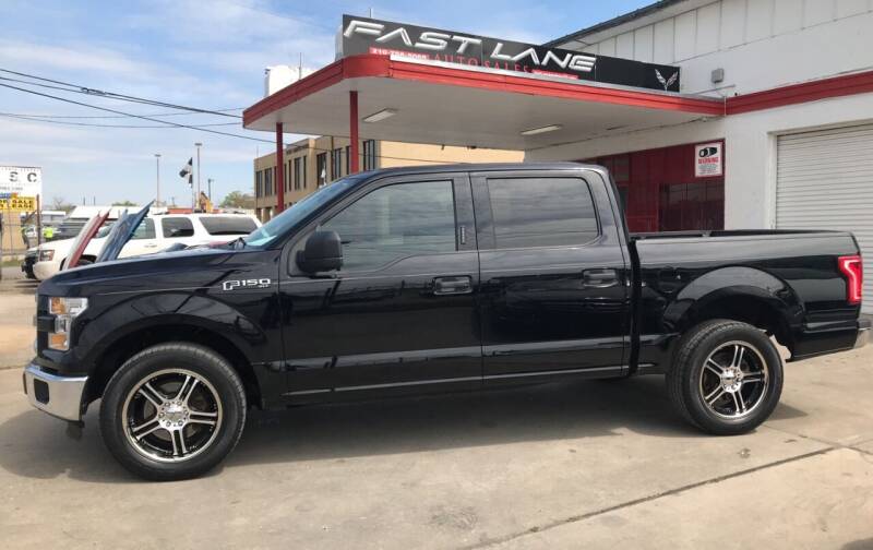 2016 Ford F-150 for sale at FAST LANE AUTO SALES in San Antonio TX