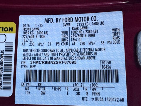 2025 Ford Bronco Sport Big Bend