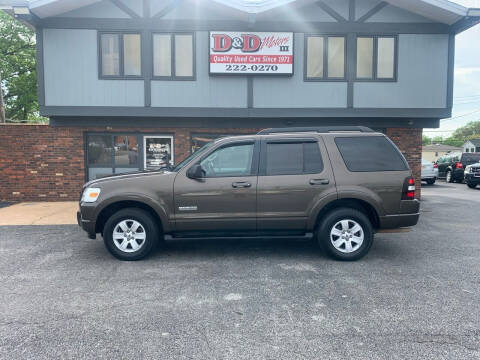 2008 Ford Explorer for sale at D & D Motors Ltd in Belleville IL