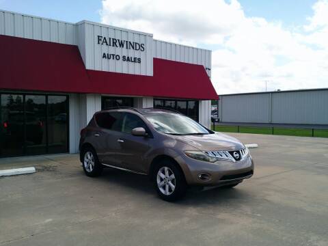2009 Nissan Murano for sale at Fairwinds Auto Sales in Dewitt AR