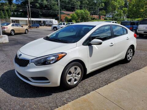 2016 Kia Forte for sale at John's Used Cars in Hickory NC