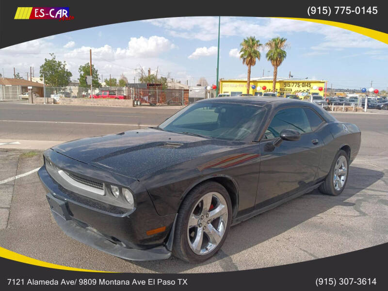 2013 Dodge Challenger for sale at Escar Auto in El Paso TX