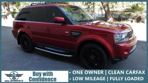 2012 Land Rover Range Rover Sport for sale at ASAL AUTOSPORTS in Corona CA