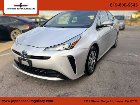 2021 Toyota Prius for sale at Japanese Auto Gallery Inc in Santee CA