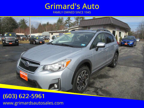 2016 Subaru Crosstrek for sale at Grimard's Auto in Hooksett NH