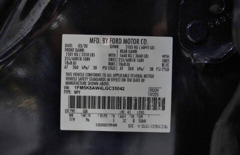 2020 Ford Explorer Hybrid Police Interceptor Utility