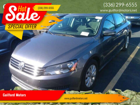2013 Volkswagen Passat S