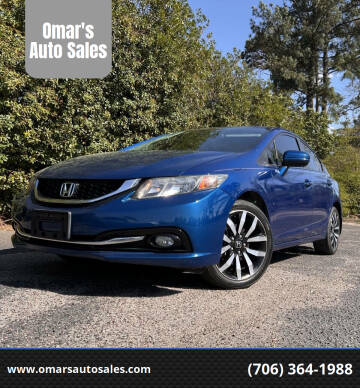 2015 Honda Civic for sale at Omar's Auto Sales in Martinez GA