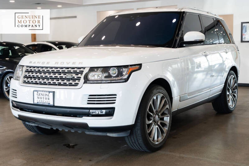 2017 Land Rover Range Rover HSE