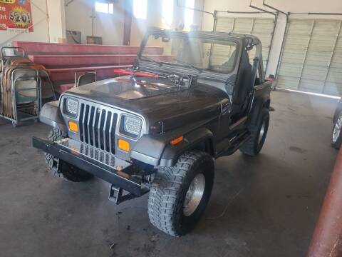 1990 Jeep Wrangler for sale at PYRAMID MOTORS - Pueblo Lot in Pueblo CO