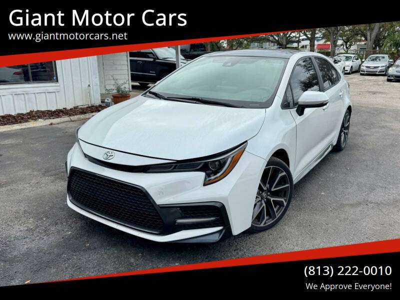 2022 Toyota Corolla for sale at Giant Motor Cars in Tampa FL