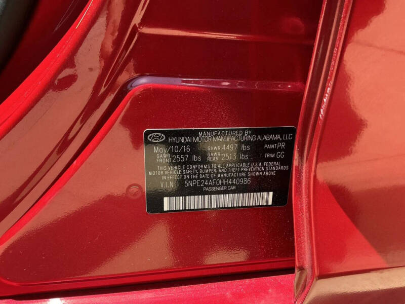 2017 Hyundai Sonata