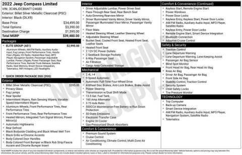 2022 Jeep Compass Limited