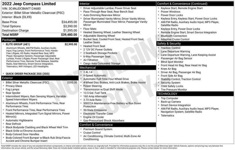 2022 Jeep Compass Limited