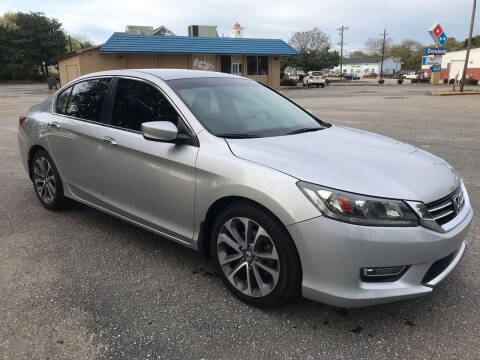 2013 Honda Accord for sale at Cherry Motors in Greenville SC