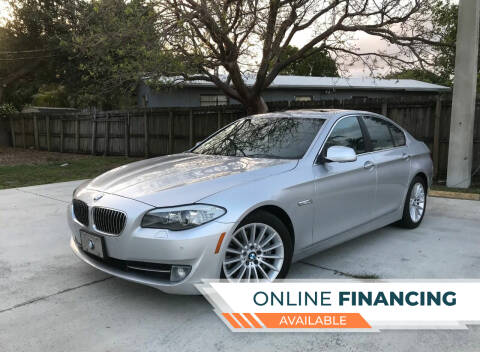 2012 BMW 5 Series for sale at Quality Luxury Cars in North Miami FL