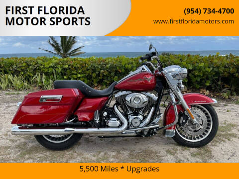 2013 Harley-Davidson Road King for sale at FIRST FLORIDA MOTOR SPORTS in Pompano Beach FL