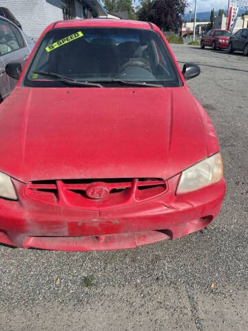 2001 Hyundai Accent for sale at NELIUS AUTO SALES LLC in Anchorage AK