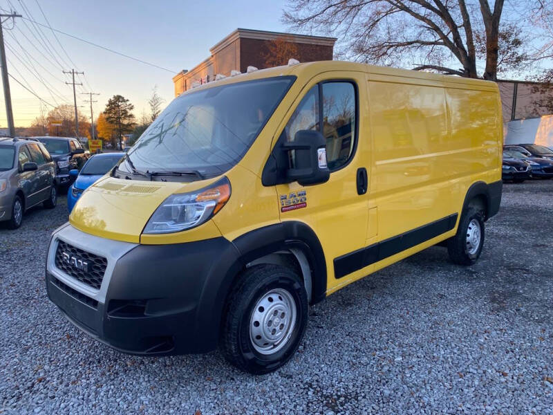 2020 RAM ProMaster for sale at CRC Auto Sales in Fort Mill SC