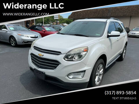 2016 Chevrolet Equinox for sale at Widerange LLC in Greenwood IN