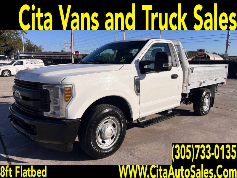 2019 Ford F250 SD 8 FT ALUMINUM FLATBED