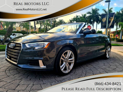 2018 Audi A3 for sale at Real Motors LLC in Clearwater FL