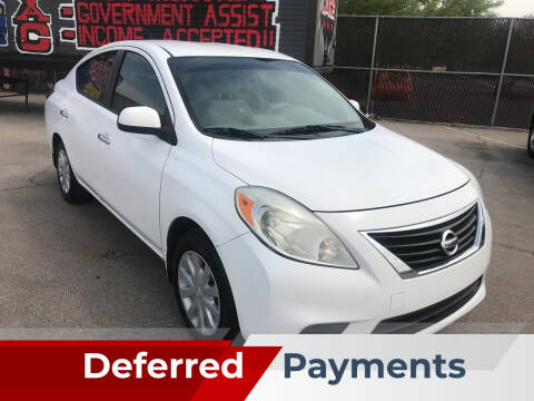 2012 Nissan Versa for sale at ROCK STAR TRUCK & AUTO LLC in Las Vegas NV