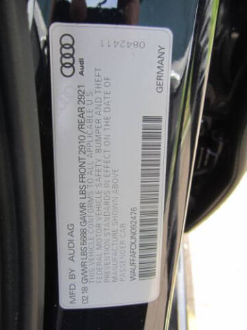 2018 Audi S6 4.0T quattro Premium Plus