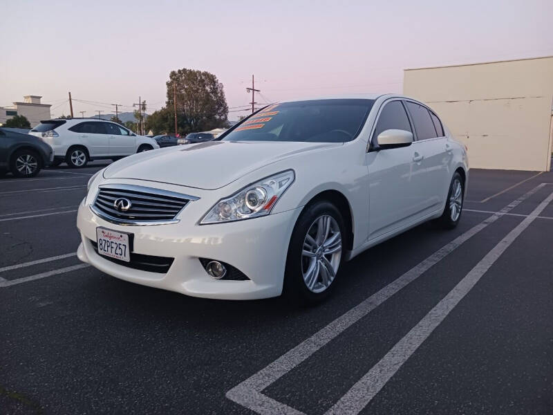 2012 Infiniti G37 Sedan for sale at UNITED AUTO MART CA in Arleta CA