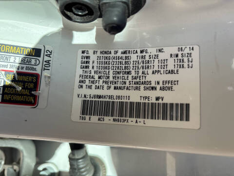 2014 Honda CR-V EX-L