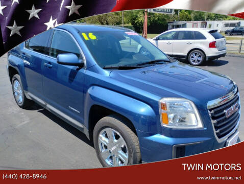 2016 GMC Terrain for sale at TWIN MOTORS in Madison OH