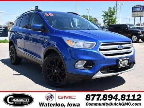 2018 Ford Escape for sale at Community Buick GMC in Waterloo IA