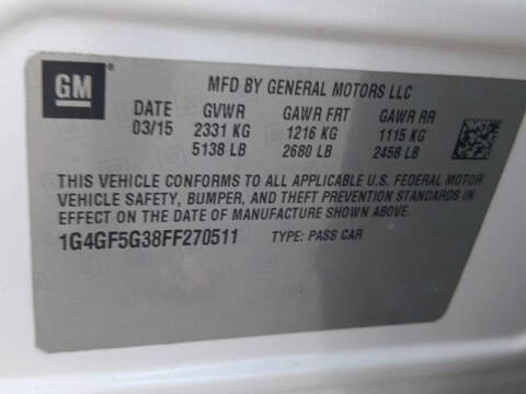 2015 Buick LaCrosse Premium II