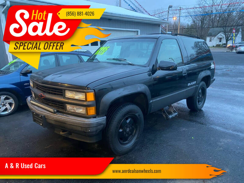 1994 Chevrolet Blazer for sale at A & R Used Cars in Clayton NJ
