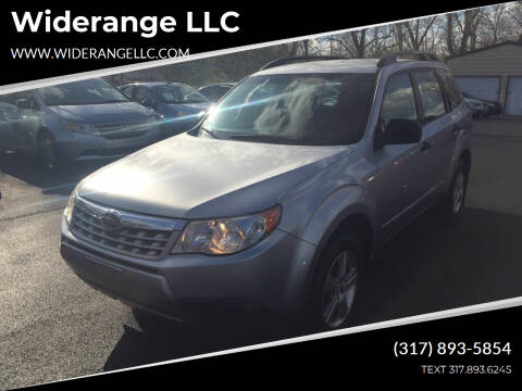 2013 Subaru Forester for sale at Widerange LLC in Greenwood IN