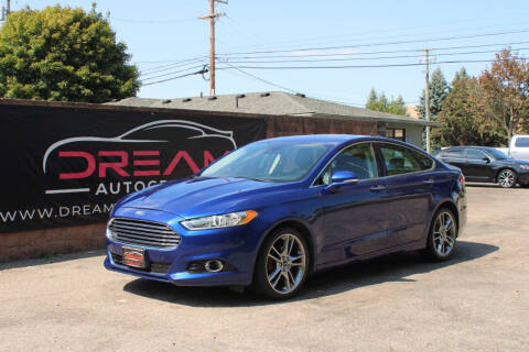 2014 Ford Fusion for sale at Dream Auto Group in Shelby Township MI