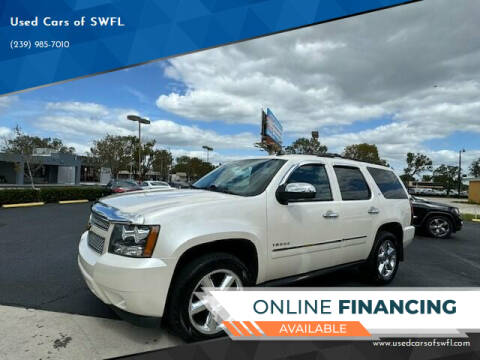 2013 Chevrolet Tahoe for sale at Used Cars of SWFL in Fort Myers FL