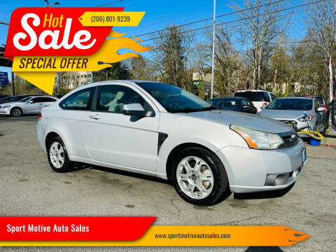 2008 Ford Focus for sale at Sport Motive Auto Sales in Seattle WA