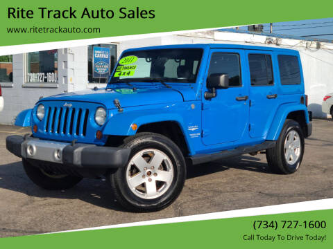 2011 Jeep Wrangler Unlimited for sale at Rite Track Auto Sales - Wayne in Wayne MI