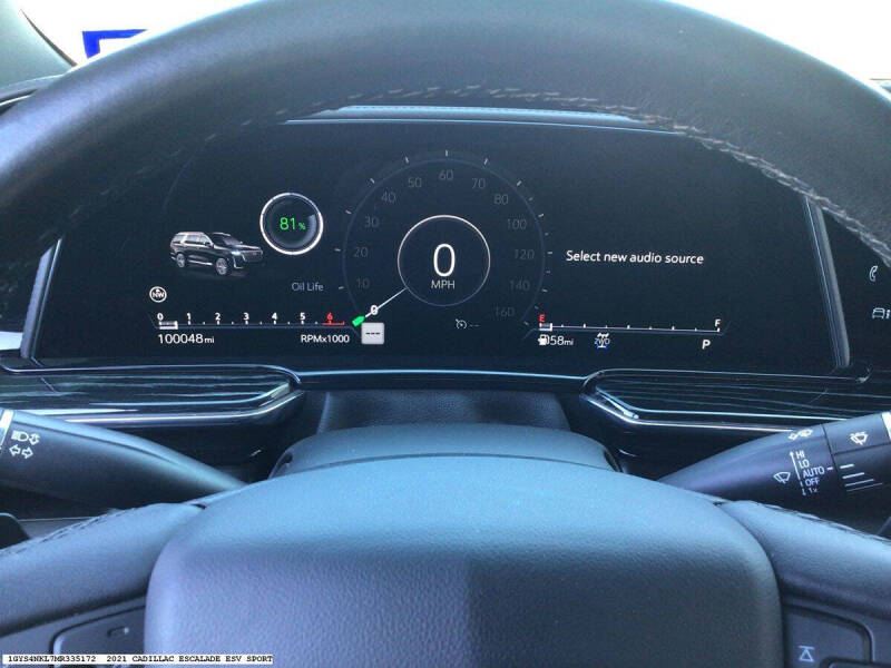2021 Cadillac Escalade ESV Sport