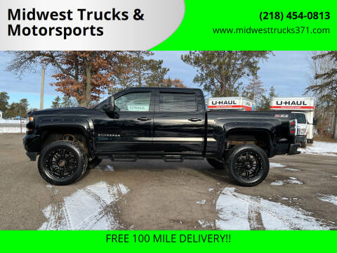 2017 Chevrolet Silverado 1500 for sale at Midwest Trucks & Motorsports in Merrifield MN