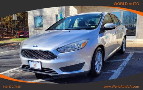 2017 Ford Focus for sale at World Auto in Fredericksburg VA