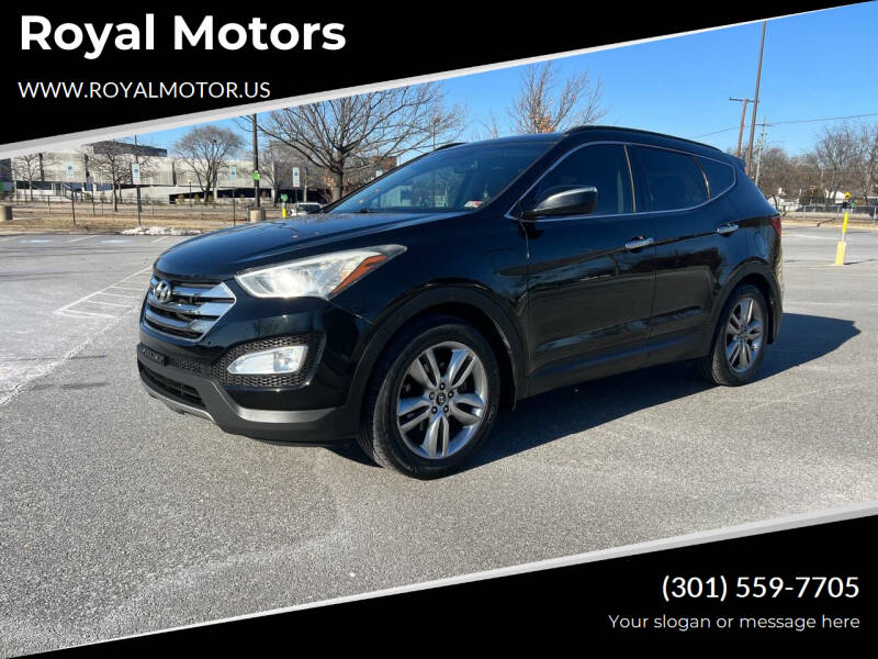 2013 Hyundai Santa Fe Sport for sale at Royal Motors in Hyattsville MD