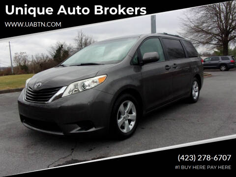 2011 Toyota Sienna for sale at Unique Auto Brokers in Kingsport TN