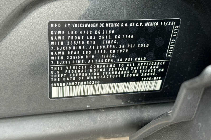 2026 Volkswagen Tiguan SE