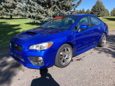 2015 Subaru WRX for sale at BELOW BOOK AUTO SALES in Idaho Falls ID